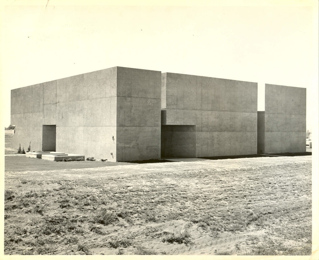 Vintage photo of CBC Arts Center Building